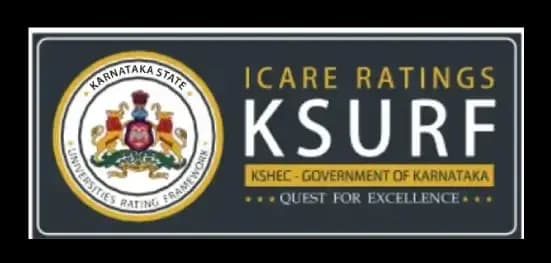 Awarded 5 Star Rating by Karnataka State Higher Education Council under KSURF